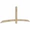 Ekena Millwork Bellingham Rough Sawn Timber Gable Bracket, Douglas Fir, 96"W x 36"H x 2"D x 4"F, 9/12 Pitch GBW096X36X0204BEL00RDF - alternate 2